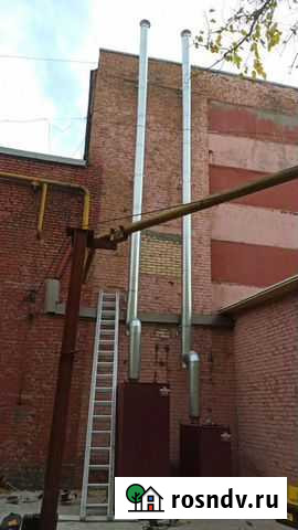 Монтаж дымоходов и вентиляции Мытищи - изображение 1