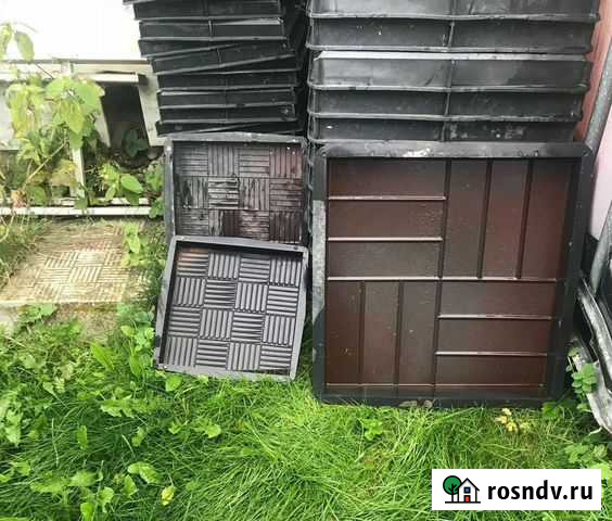 Пластиковые формы для тротуарной плитки Кондрово - изображение 1