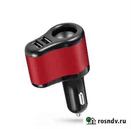 Зарядка в прикуриватель на 2 USB 3.5 A Богородицк