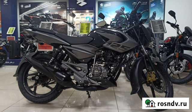 Мотоцикл Bajaj Pulsar NS 125 черно-серый металлик Омск - изображение 1