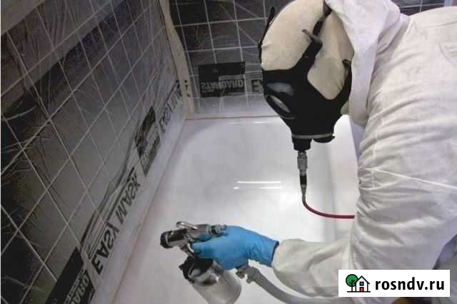 Реставрация ванны жидким акрилом/Эко-Ванна/Премиум Екатеринбург - изображение 1