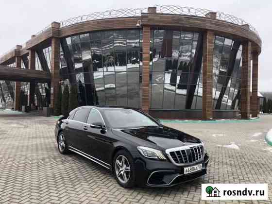 Аренда Мерседес S класс W222 с Водителем Липецк