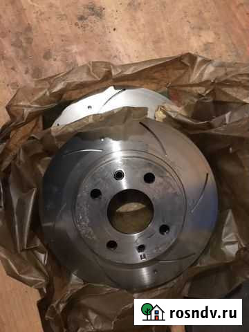 Тормозные диски ваз, 13 радиус, с насечкой Дубна - изображение 1