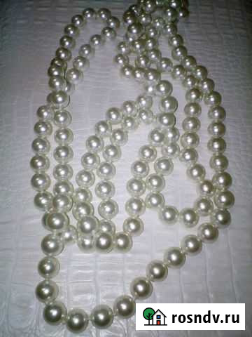 Жемчужное ожерелье, искусственный. 70х-80х годов Москва - изображение 1