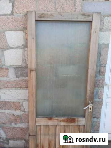 Дверь деревянная со стеклом Копейск - изображение 1