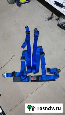 Ремень безопасности 4 -х точечный спортивный Курск - изображение 1