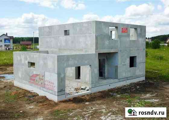Дом из панелей полистиролбетона за 3 дня Казань
