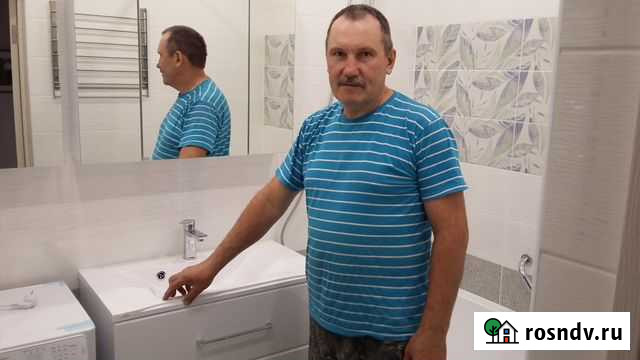 Ремонт ванной комнаты, частный мастер. Стаж 15 лет Саранск - изображение 1
