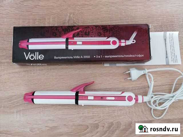 Плойка для волос 3 в 1 Volle A-3950 Каменск-Уральский - изображение 1