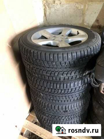 Колеса в сборе r16 зимние 215/55 Климово - изображение 1