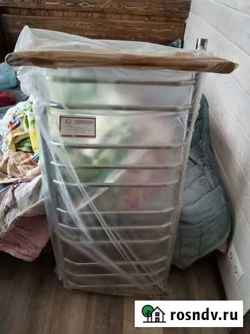 Полотенцесушитель водяной новый 120x50 Малоярославец - изображение 1