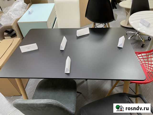 Стол eames черный 1208 *80 Москва - изображение 1