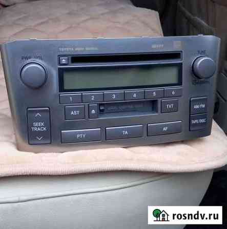 Штатная магнитола на toyota avensis 2005 Лабинск