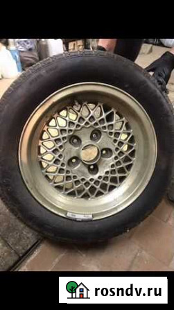 Литой диск с резиной 225/50 R15 Раменское - изображение 1