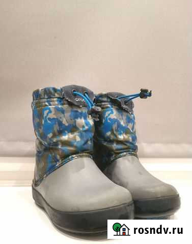 Crocs сапоги детские c 11 Москва - изображение 1