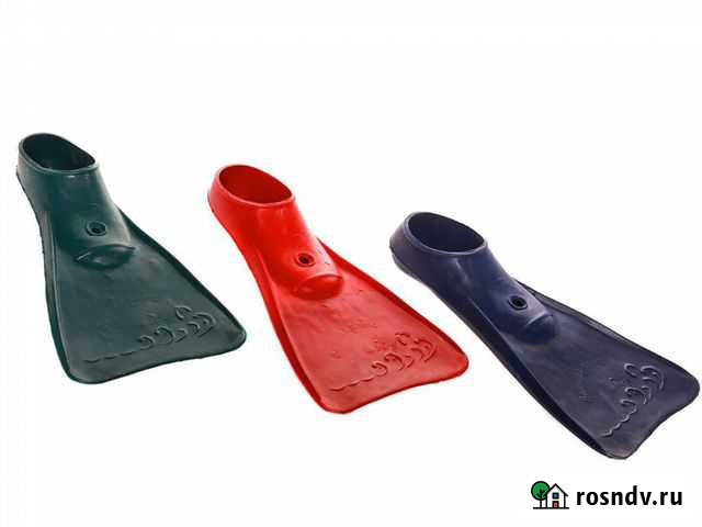 Ласты для плавания резиновые, классические Москва - изображение 1