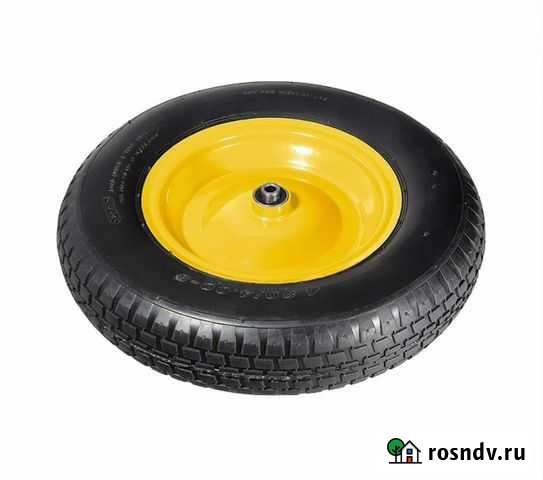 Колесо для тачки с камерой 4.80-4.00-8, D20мм Астрахань - изображение 1