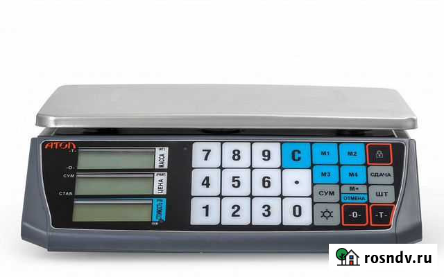 Весы атол marta (сом порт, кабель USB-RS, кабель Старый Оскол - изображение 1