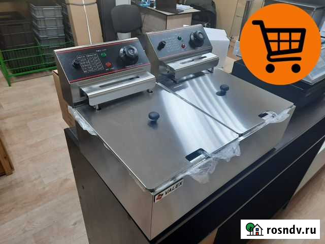 Фритюрница на 2 емкости 8+8 л Сочи - изображение 1