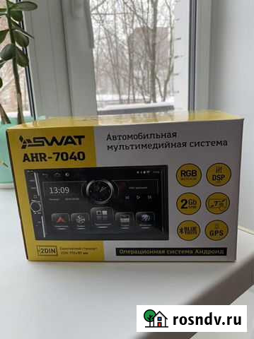 Магнитола swat ahr-7040 Выборг - изображение 1