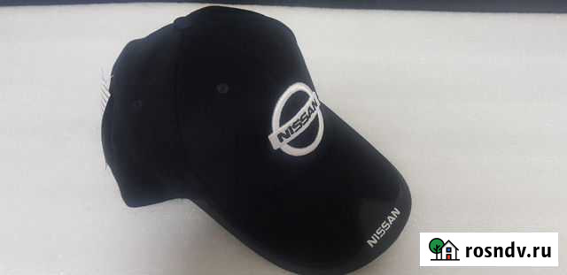 Кепка бейсболка с логотипом Nissan, чёрная Владивосток - изображение 1