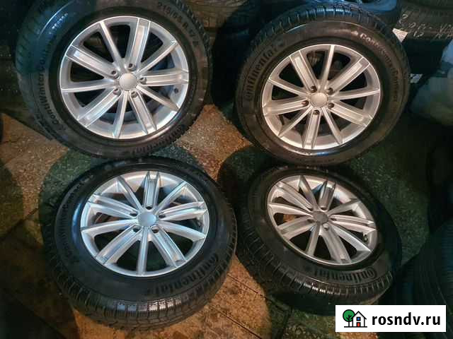 Колеса Кодиак/Тигуан + Континенталь Мосрентген - изображение 1