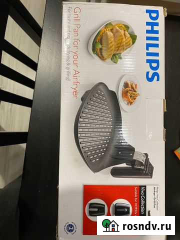 Сковорода гриль HD9910/20 для аэрогриля Магадан - изображение 1