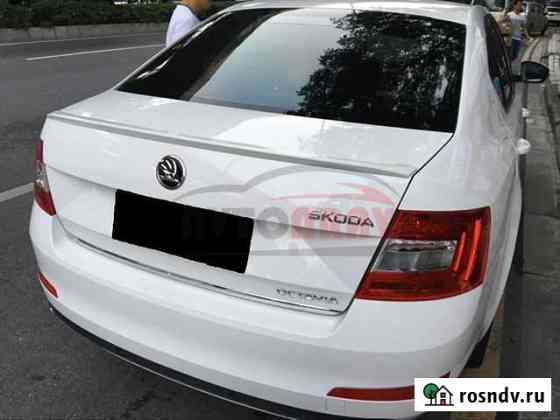 Лип-Спойлер Sport для Skoda Octavia 3 (А7) Петрозаводск