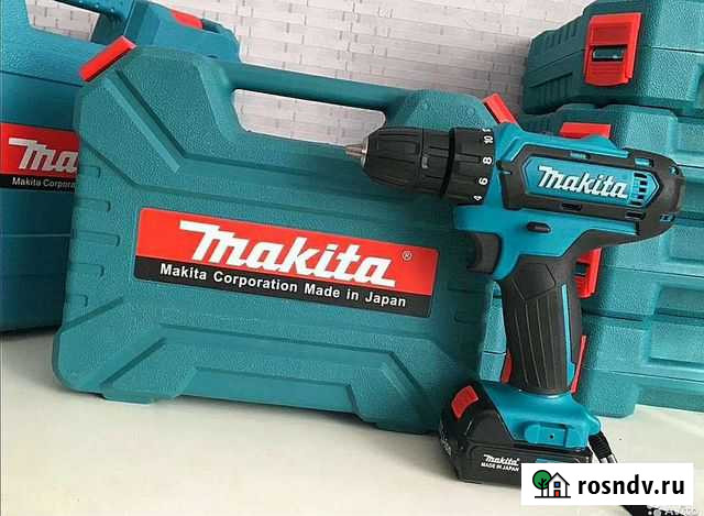 Шуруповёрт Makita 18v с гарантией 2 ампера Горно-Алтайск - изображение 1