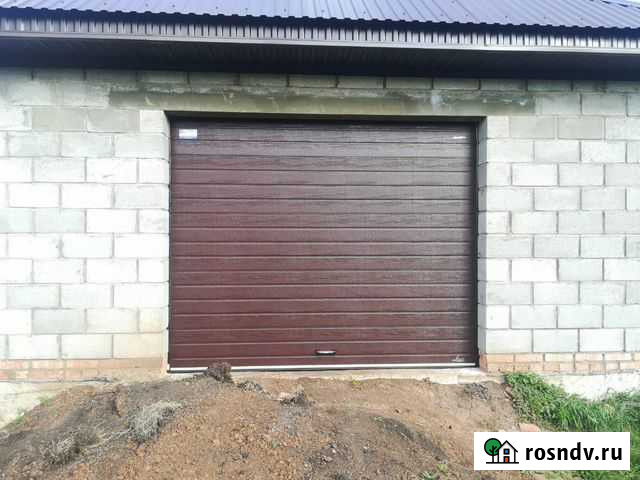 Ворота гаражные секционные 2400*2200 Алкино-2 - изображение 1