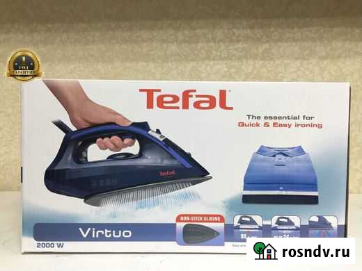 Утюг Tefal Virtuo FV 1713 новый, гарантия 1 год Березники - изображение 1