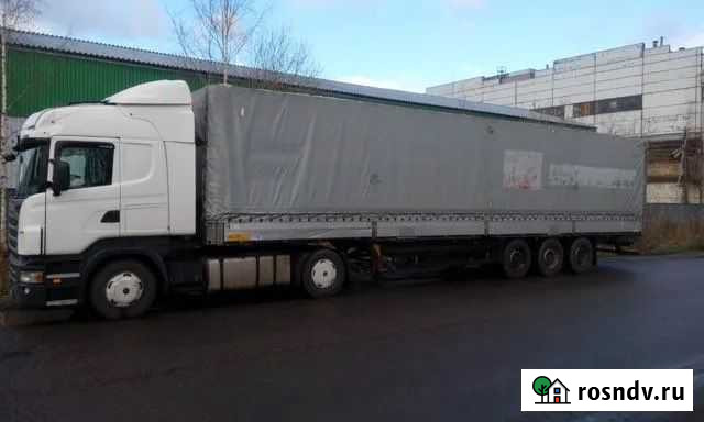 Грузоперевозки scania -тягач полуприцеп закрытый Рязань - изображение 1