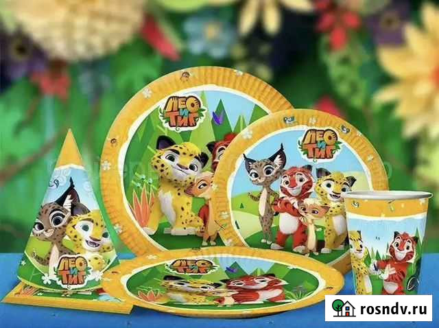 Одноразовая посуда Лео и Тиг Москва - изображение 1