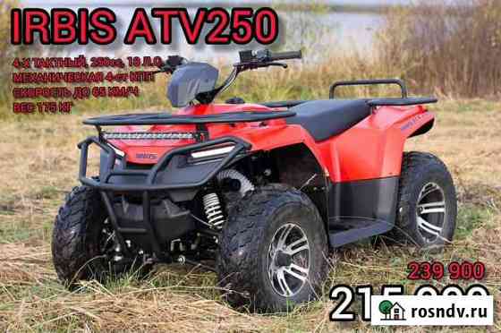 Квадроцикл irbis ATV 250U с псм Глазов