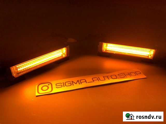 Маяк проблесковый LED оранжевый стробоскоп 12-24В Раменское - изображение 1