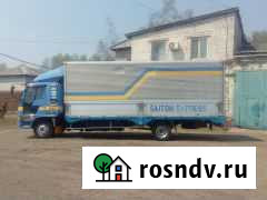 Грузоперевозки 3т, 5т Термос,Рефка,Фургон Биробиджан - изображение 1