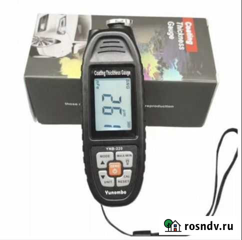 Толщиномер лакокрасочного покрытия yunombo YNB-220 Новосибирск - изображение 1