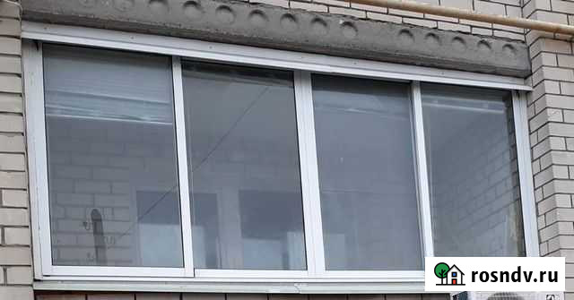 Алюминиевые окна на балкон бу Сызрань - изображение 1