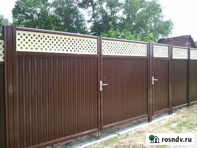 Готовые Заборы под ключ Оренбург - изображение 1