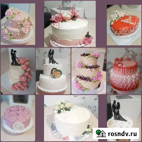 Торты свадебные и детские на заказ Волгоград - изображение 1