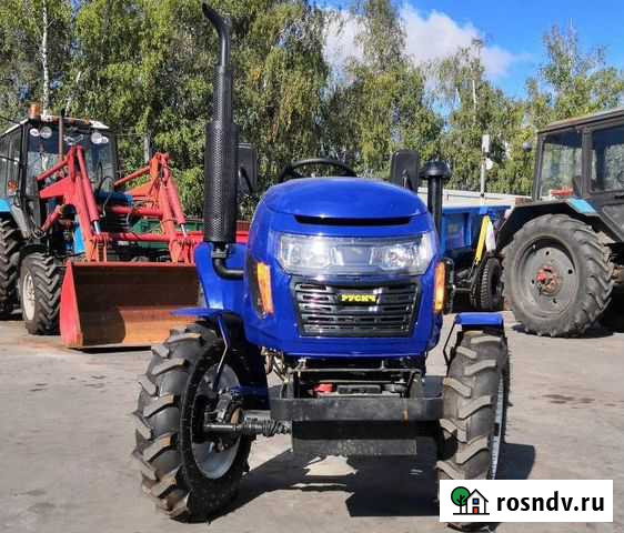 Минитрактор Русич Т-244 гур + щетка с поливом Якутск - изображение 1