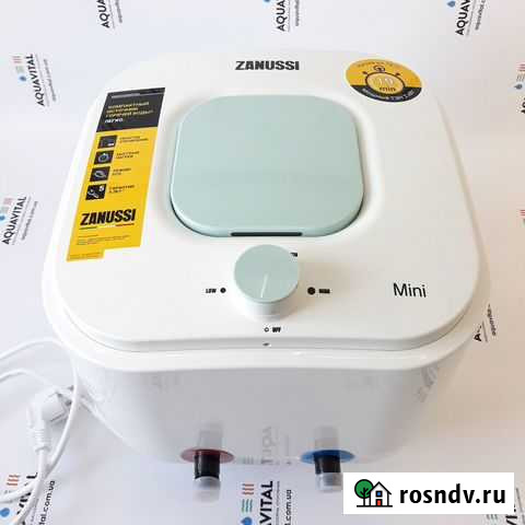 Водонагреватель Zanussi 10 л Белогорск - изображение 1