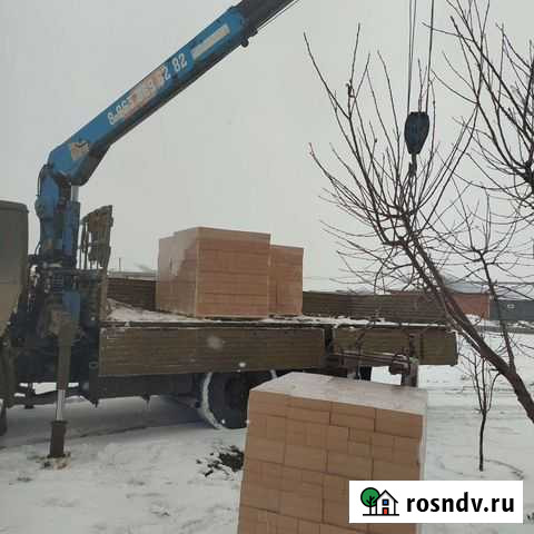 Услуги манипулятора,продажа кирпича и бетонные кол Грозный - изображение 1