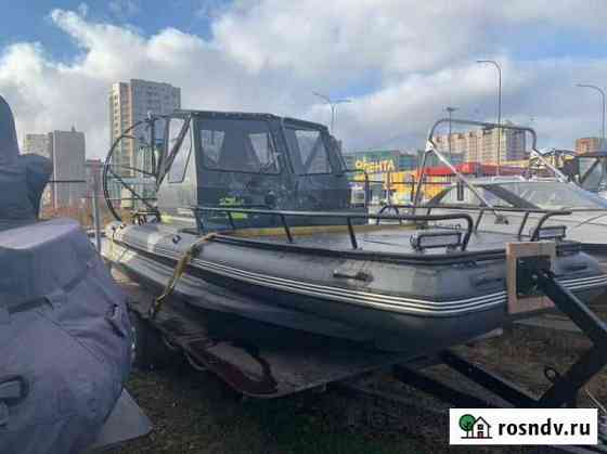 Аэролодка SibEX Tourist 300 л.с с пробегом Завод Самара