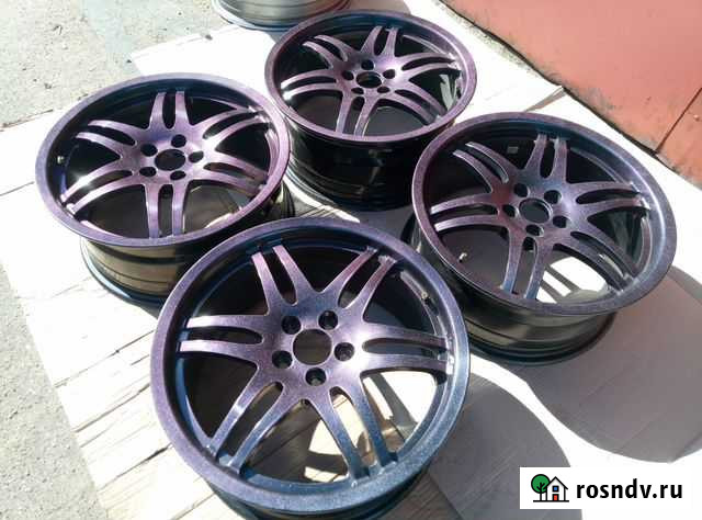 Ковка Slik на Субару цвет зеленый хамелеон Смоленск - изображение 1