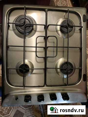 Газовая варочная панель 4 комфорки бу Смоленск - изображение 1