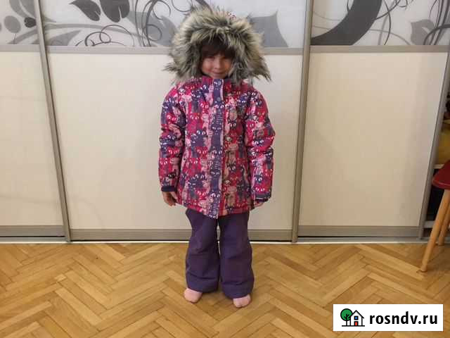 Зимний костюм для девочки reike 104-110 Москва - изображение 1