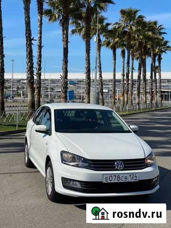 Аренда и прокат автомобиля Volkswagen Polo в Сочи Сочи - изображение 1