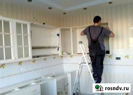 Сборка мебели Кухни Кухонных гарнитуров Красноярск - изображение 1