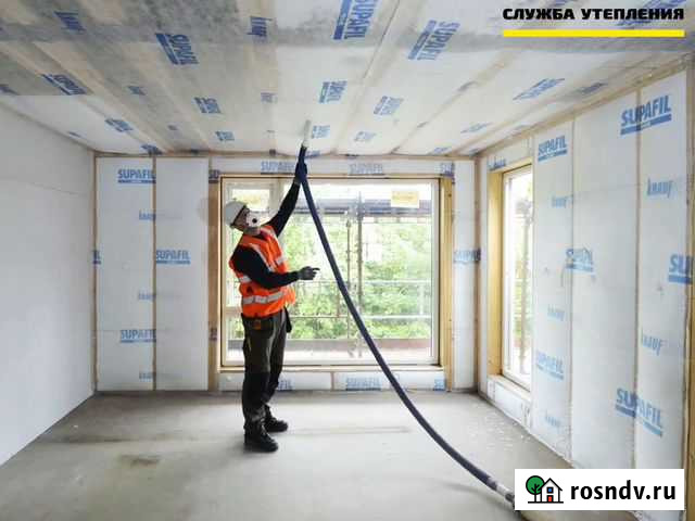 Минеральня вата задувная (утепление потолков) Лиман - изображение 1